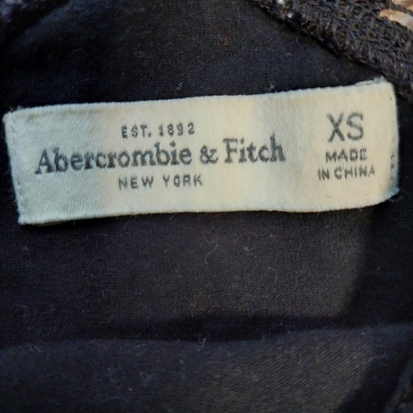 Abercrombie & Fitch Black Lace Mini Dress - Size XS - Picture 6 of 11